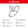 Womens Stackable Rings Irregular Moissanite Fashion OL Jewelry Non-Fading Fine Craft