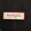 MAX&CO leather jacket 40 black Women Used