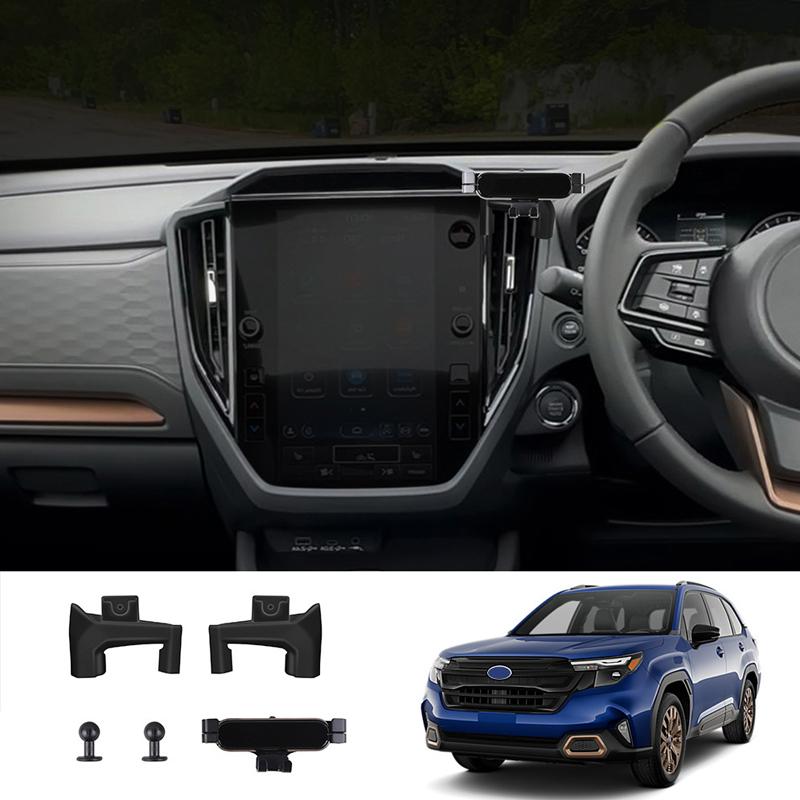 LHD RHD For Subaru Forester 2025 2026 ABS plastic Mobile phone holder telephone central control holder Interior Accessories