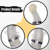 2 Pieces Cattle Cow Horn Covers Silicone Protectors Easy to Install Flexible for