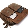 Vintage Men's Top-Grain Leather Solid Color Shoulder Crossbody Sling | Famous Horse Leather Casual Trendy Business Casual Bag