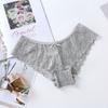 Sexy Lace Transparent Underwear for Women Low Waist Seamless Panties Hollow Out Plus Size Women's Underwear