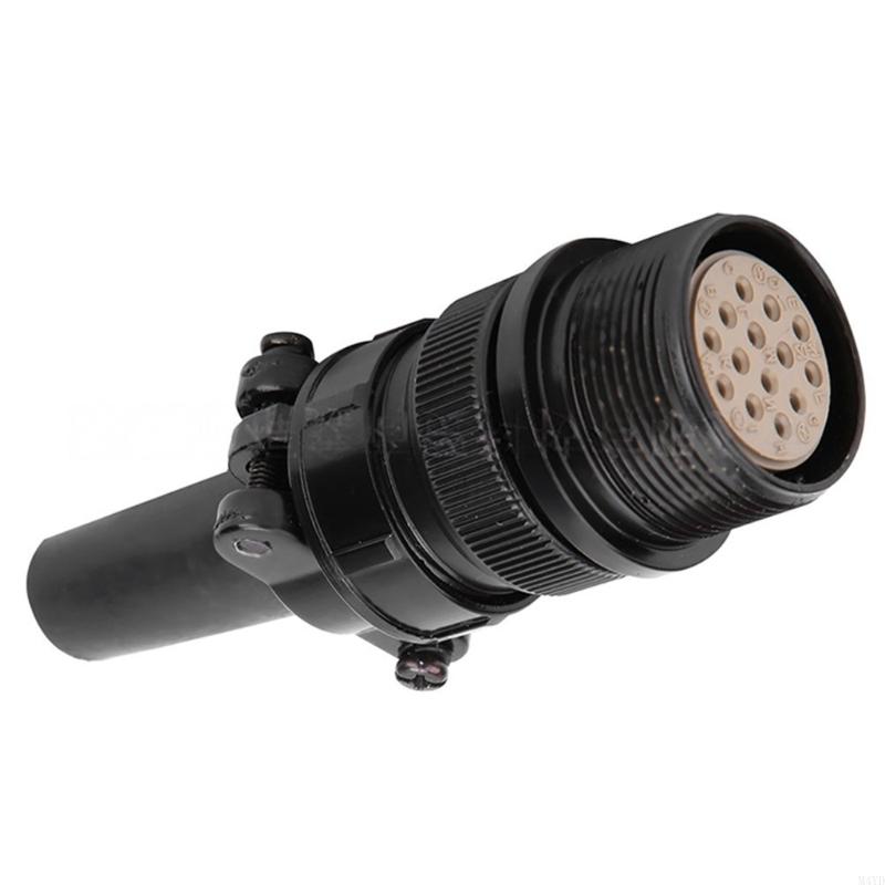 Heavy Duty 14Pin Welder Connector For TIG Welding Machines With Remote Current Control Wire Feeder Support Metal Shell M4YD