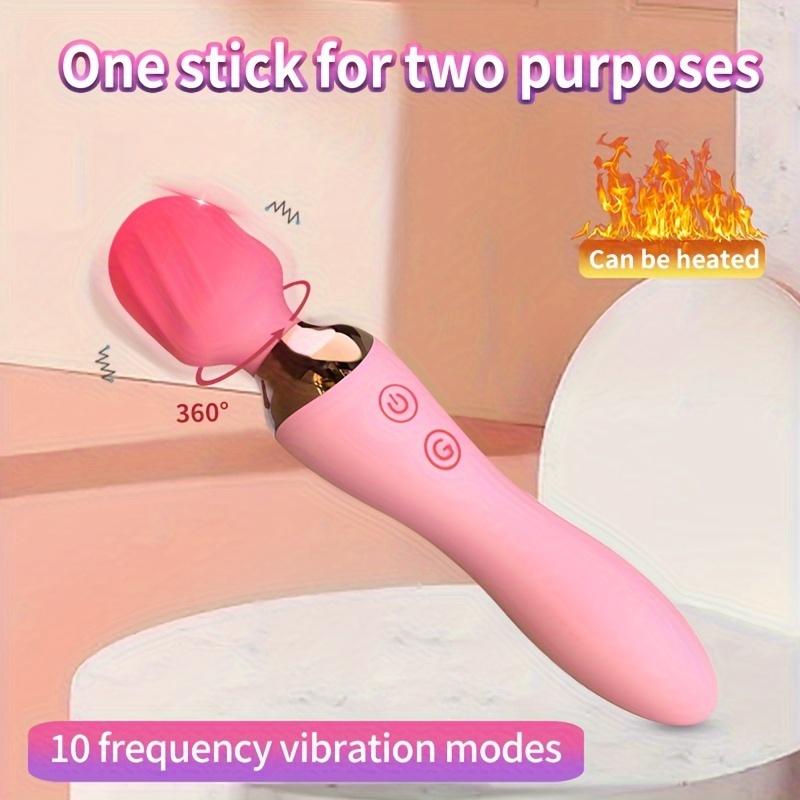 Powerful Vibrator Dildos Wand Clitoris Stimulator Vagina Massager for Women AV Vibration Female Masturbator Adult Sex Products