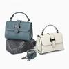 Genuine Cowhide Top Handle Bag for Women Simple Fashion Envelope Style Luxury Designer Small Crossbody Shoulder Bag