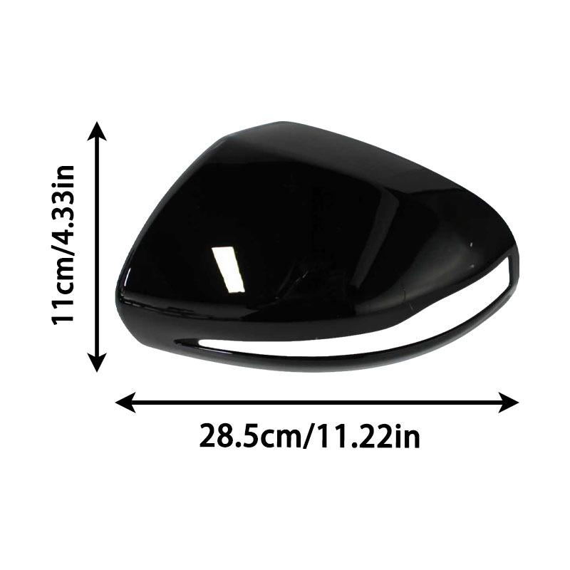 For Mercedes Benz C GLC S E Class W205 X253 W222 W213 W238 LHD Black Side Rearview Mirror Cover Caps Shell 