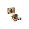 LEGO One Piece Shanks Red Hair Devil Fruit Figure with Straw Hat Toy for Kids Ages 8-10