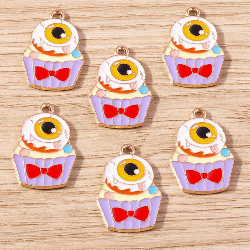 10 Buc/Set Email Halloween Fantomă Liliac Farmece Pandantive Pentru Confecționarea Bijuteriilor Cercei Coliere Brățară Consumabile Artizanale DIY