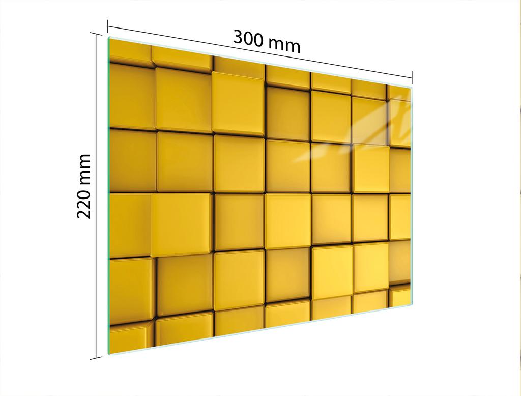 SZKLANA DESKA DO KROEJNIA 30x22 WZÓR