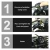 Handlebar Clamp GPS Mount Navigation Bracket Holder For KAWASAKI ER-5 Versys Z Vulcan SUZUKI GSX-S V-Strom DR-Z Bandit GSF GSR