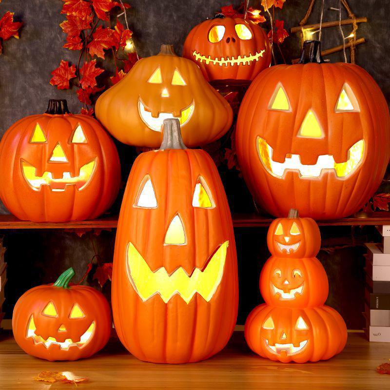 Luminous Halloween Pumpkin Lantern for Decoration