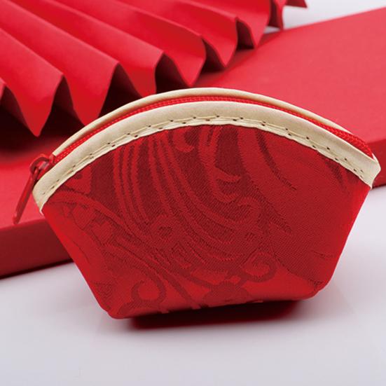 Jewelry Storage Bag Red Velvet Household Supplies Washable Ear Studs Necklace Ring Travel Bag Pretty Storage Washable