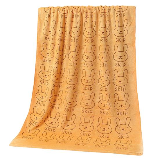 Bath Towel Strong Water Absorption Quick-drying Cartoon Printing Comfort Kids Absorbent Shower Towel Washroom Supplies