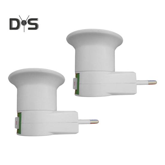 

Патрон лампы E27 с выключателем вкл/выкл, огнестойкий, универсальный, 120 В/60 Гц, адаптер-конвертер для патрона лампы 2pcs