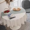 Japanese Cotton Linen Tablecloth - Fresh, Artistic, Round & Rectangular Options