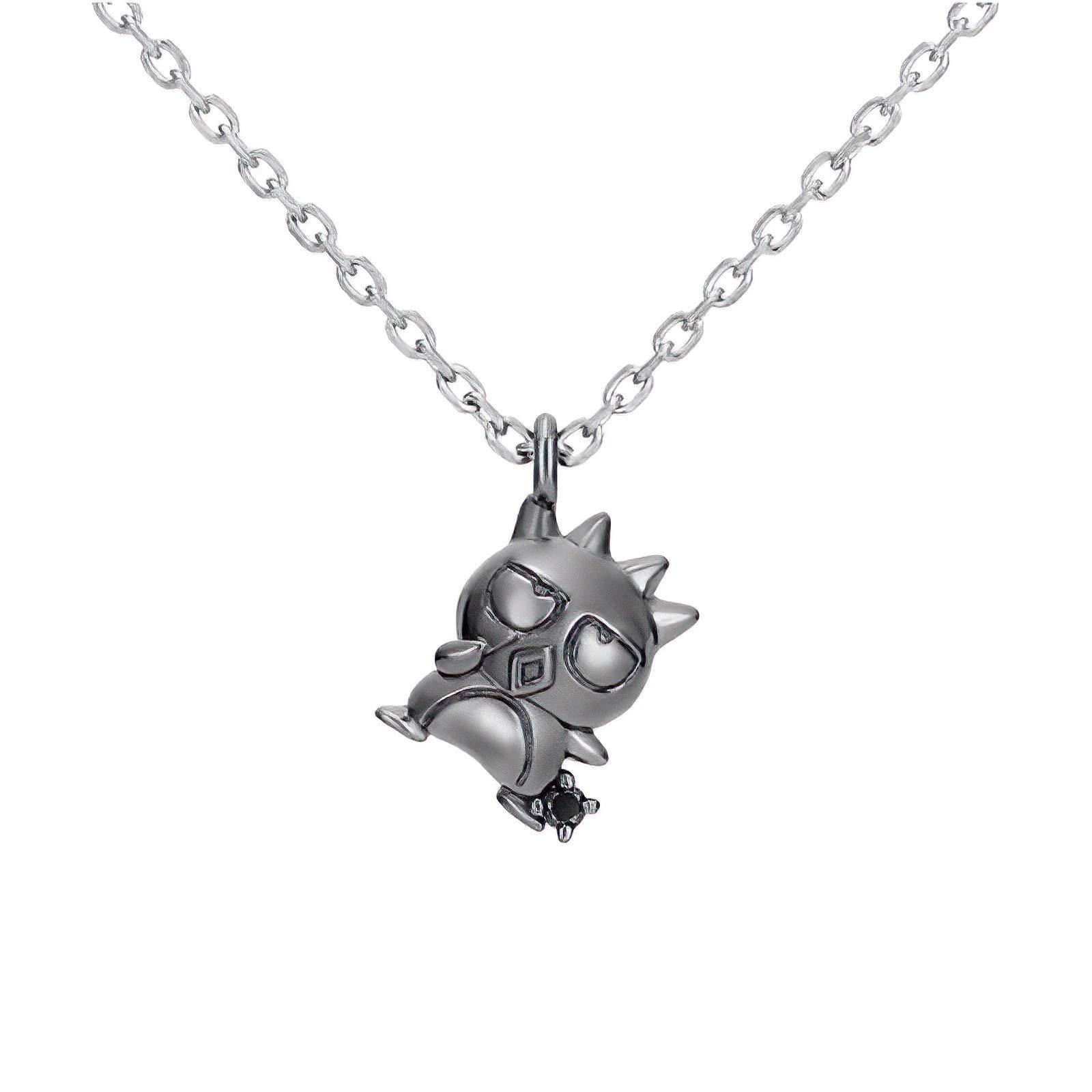 

Sanrio Bad Goods Necklace BAD Necklace Silver Gift [U-Treasure] Badtz-Maru BADTZ-MARU Women s NSaBB-100-SV