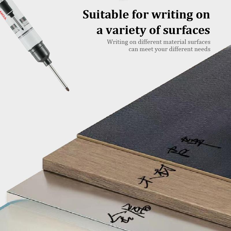 32Mm Langkopf-Markierungsstifte Große Kapazität Tief Wasserdicht Vierfarbmarker