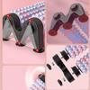 Fitness Roller Deep Tissue Foam with Suction Cups Full Body Massaging Tool Pilates Exercise