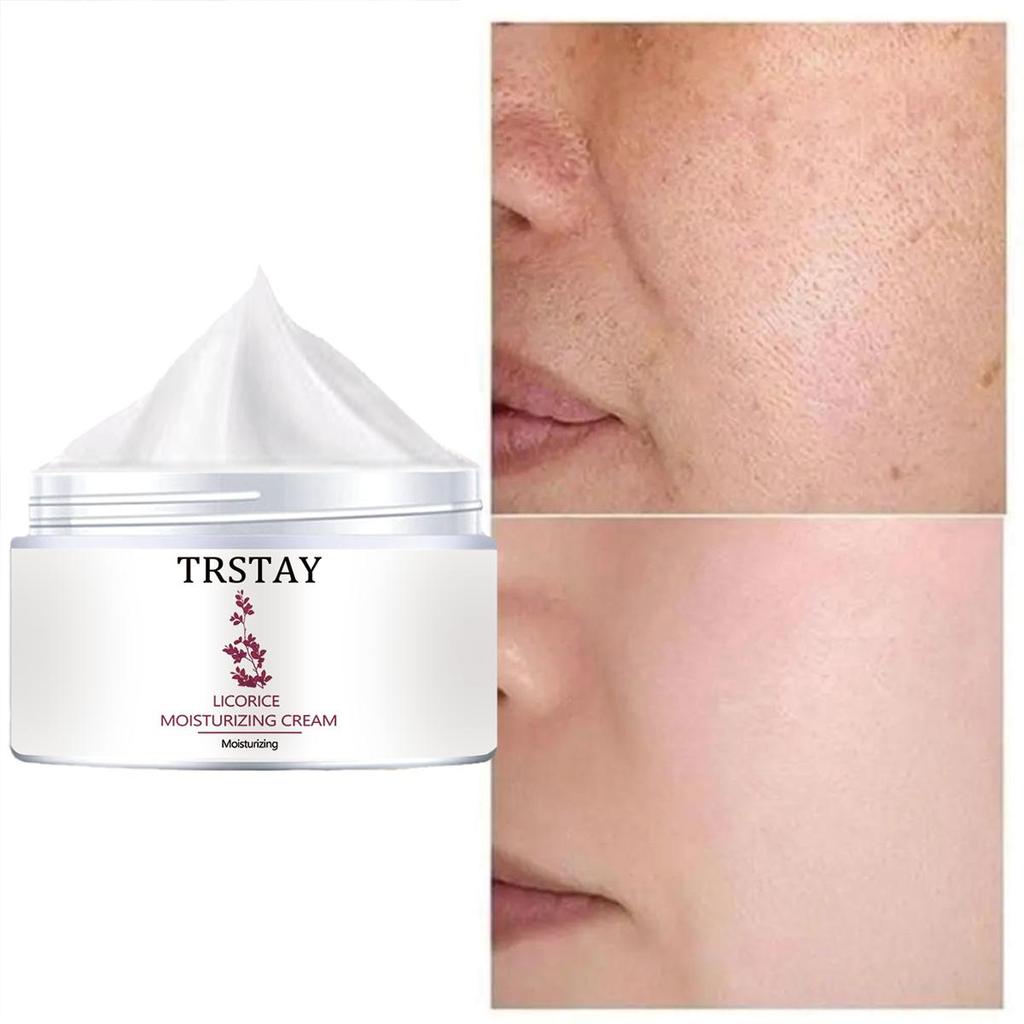 Translucent cream, gentle and non-irritating, smooths wrinkles, shrinks pores, fades fine lines, and leaves skin soft and delicate