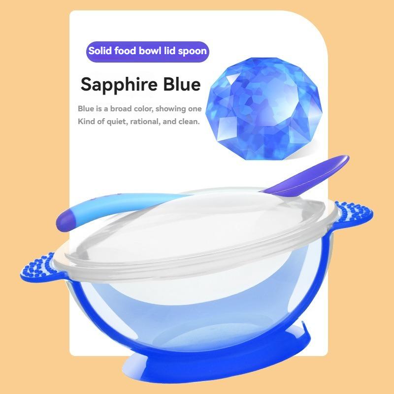 Xiaomi Baby Suction Cup Bowl Food Grade PP Suction Cup Bowl Baby Products Baby Specific Complementary Food Bowl Portable Eating Bowl