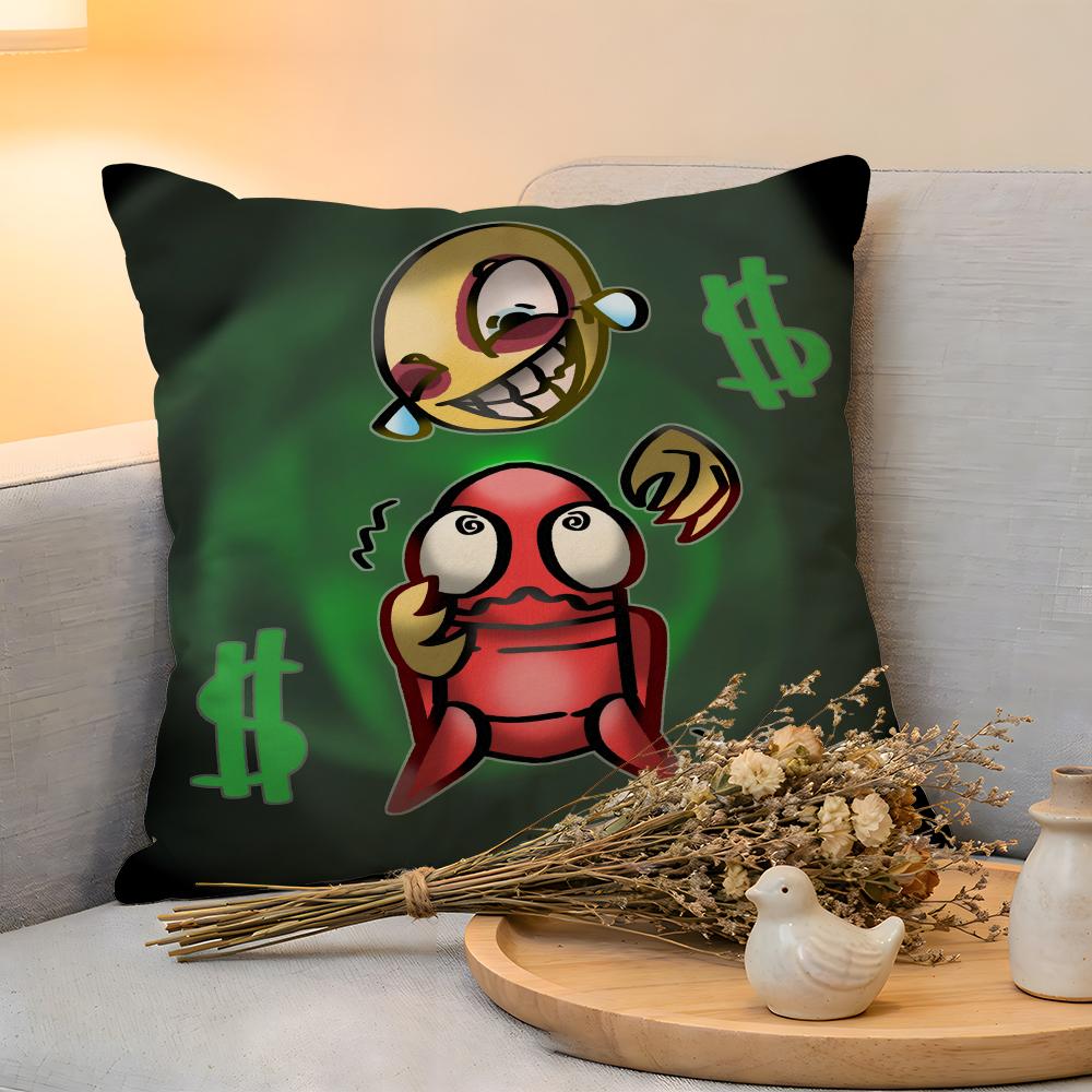 

Cushion Cover Linen SkinFriendly Soft Decorative Case For Sofa Home Decor Horrible Games RREPOS Pillow cover 30x30cm