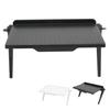 ABS Monitor Rack Silicone Pads Scratch Proof Adjustable Legs Sturdy ABS Screen Storage Shelf for Scr