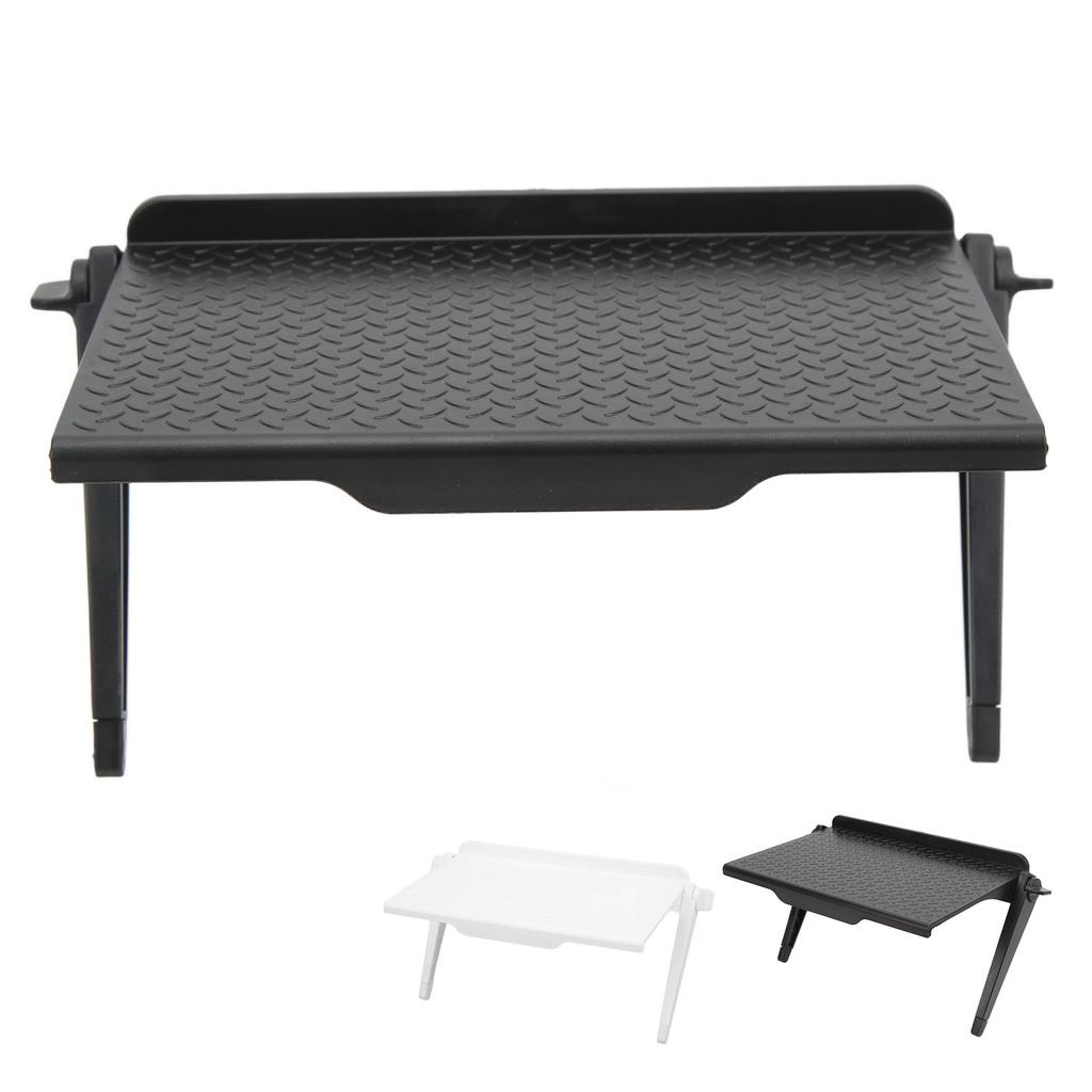 ABS Monitor Rack Silicone Pads Scratch Proof Adjustable Legs Sturdy ABS Screen Storage Shelf for Scr