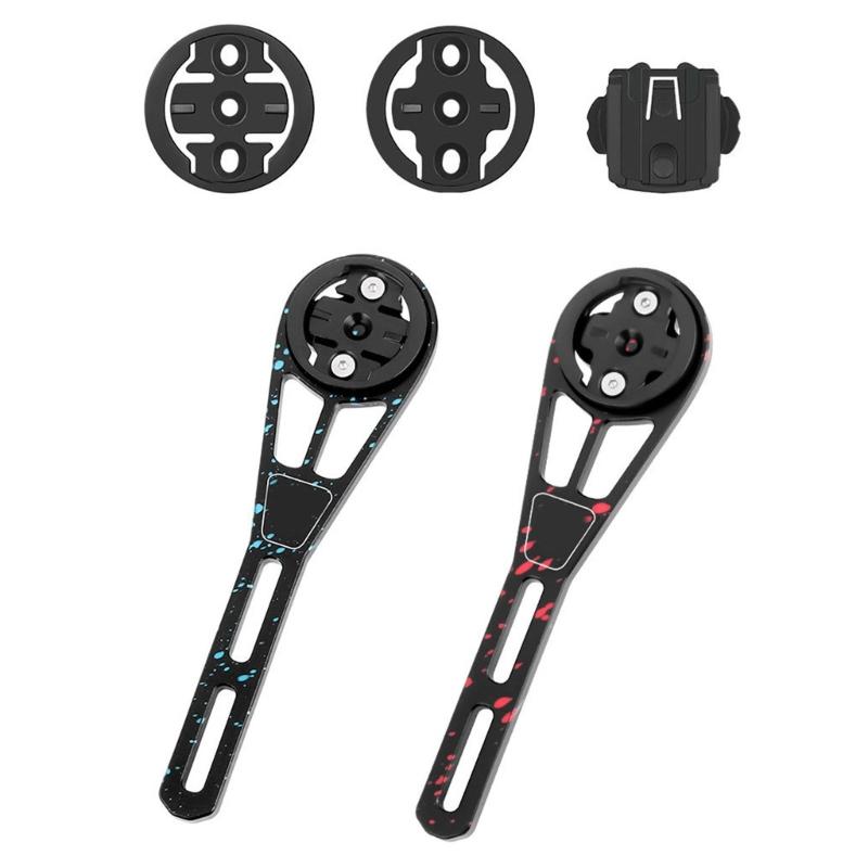 Light Weight Bicycles Counter Holder Suit Road Handlebars Extension Lamp Brackets for Bike Computers