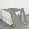 Self-Adhesive Pink Marble Wallpaper: Waterproof, Heat-Resistant Wall Sticker with Aluminum Plastic Panel