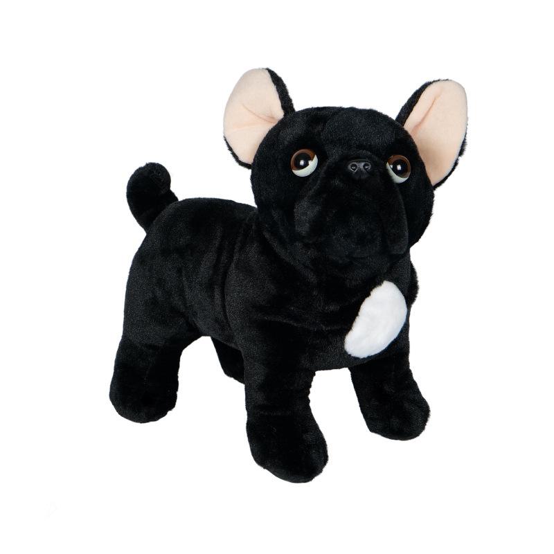 Новая Милая Собака Черная Плюшевая Кукла Игрушка 30cm чёрный