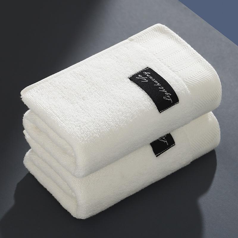 100% A-Grade Antibacterial Cotton Bath Towel - Thick, Soft, Absorbent, Quick-Drying, Adult Size Washcloth