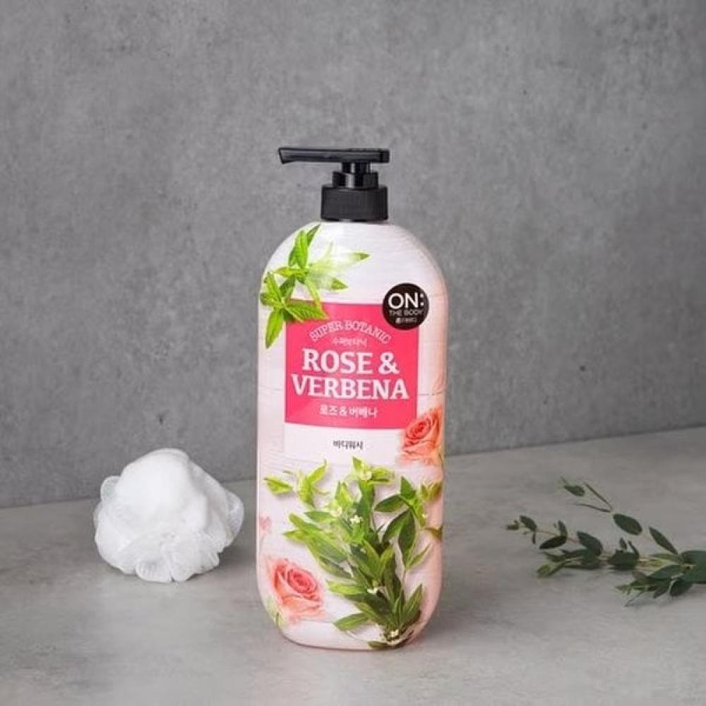 On The Body Super Botanic Rose Body Wash 900g