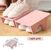 Double-Layer Shoe Rack Organizer Shoes Footwear Storage Stand Support Space Saving Cabinet Closet Holder Modern Bracket