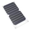 Solar Panel 10W Monocrystalline Silicon IP65 Waterproof Slim Portable Solar Panel Charger with Carabiner Suction Cup