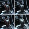 Schalthebelknauf Kopf Abdeckung Hülle Kohlefaser Autozubehör Für Volkswagen Sagitar Tacqua Tayron Polo Plus Tcross 2019-2024