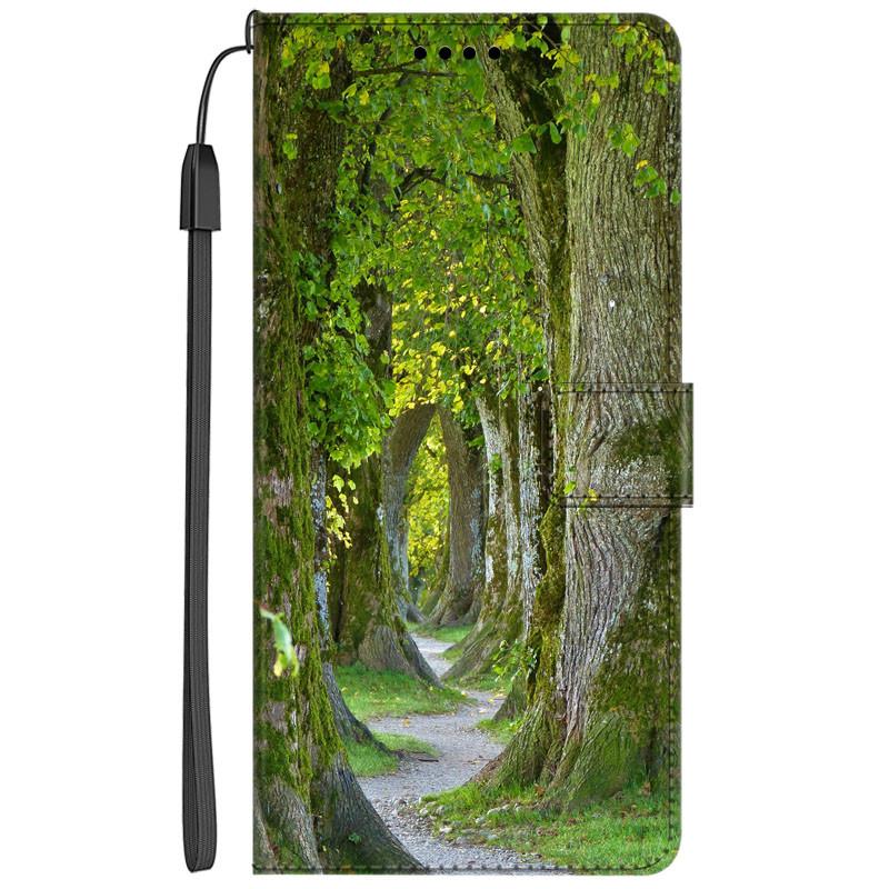 Flip Leather Case For Samsung S24 Ultra 5G Cover Book Wallet Seascape Coque for Samsung Galaxy S23 S22 S21 S20 Ultra S24Ultra