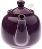 This 600ml teapot from the home of authentic British black tea is crafted from Italian plum and features a charming rounded stoneware design. It
