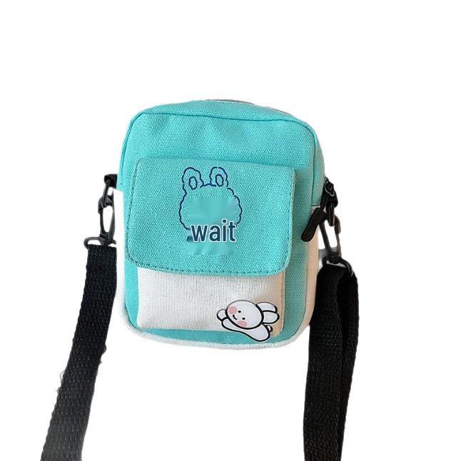 Versatile Japanese Canvas Bag: 2025 New Soft Girl Student Cartoon Design