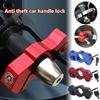 Motorcycle Grip Lock Security Safety Handlebar Handset Locking Fit Scooter ATV Dirt Street Bikes Anti Theft Alarm System