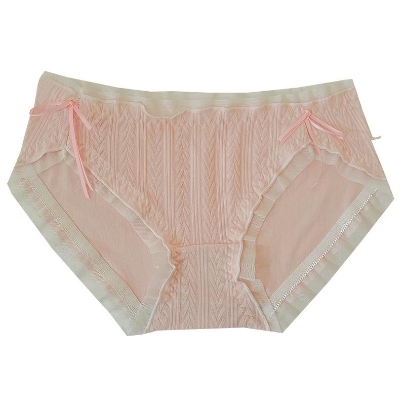 Pure Desire Cotton Underwear - Soft, Seamless, Comfortable Mid-Waist Women's Breathable Briefs
