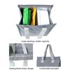 Insulated Lunch Bag Oxford Cloth Thermal Lunch Box Storage Bag Aluminum Foil Lining Handbag for Office School Picnic Food Lunch Storage