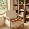 Soft Ice Silk Seat Cushion Non-slip Cooling Cushion Cute Car Chair Cushion  Four Seasons