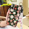 Lanyard Wristband Phone Case For Tecno Spark 7/Spark7T Anti-dust Wrist Strap Protective Ring Silicone Fashion Design