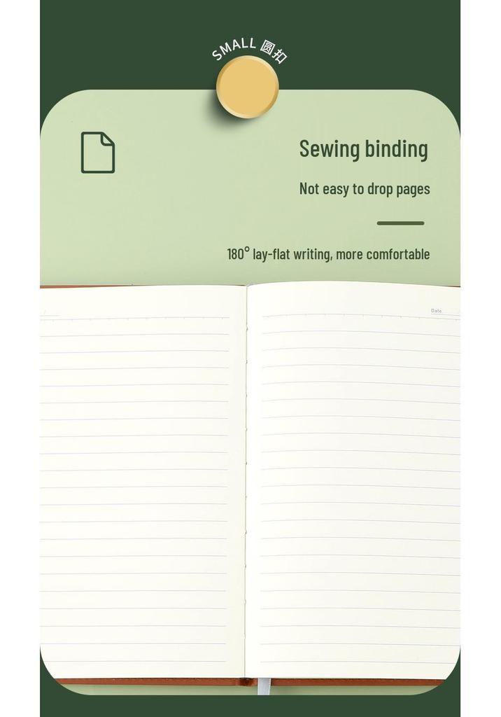 Custom Logo Leather Journal Set: Laptop Gift Box with Three-Fold Thickened Notebook for Creative Business.
