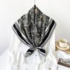 Scarf Vintage Floral Fashion Trend Design Summer Thin Scarf Light Soft Breathable Shawl