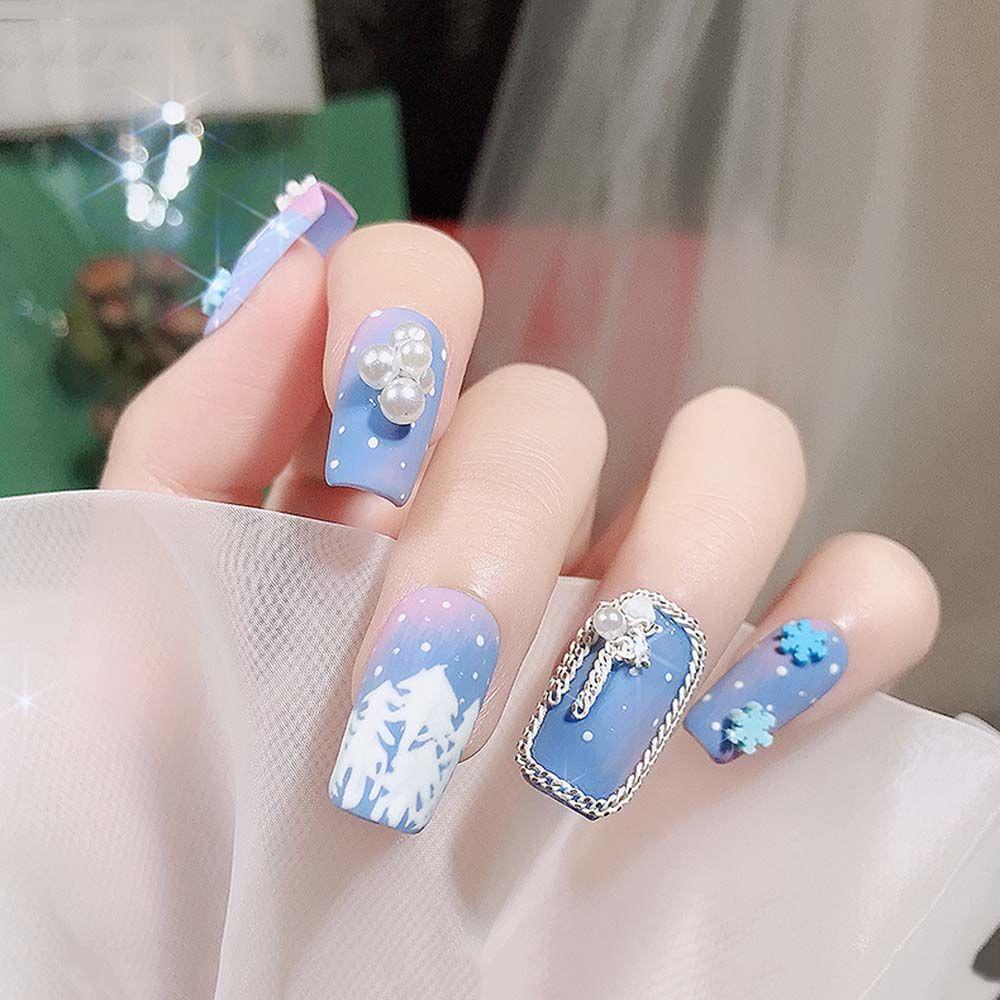 Temperament Snowflakes Nail Sequin Manicure Accessories Nail Art Jewelry DIY Nail Art Decoration