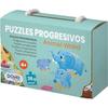Puzzle - dohe - dinosaure - 36 pièces - pour enfants de 4 à 6 ans - développement cognitif