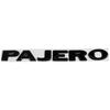 Car Metal Rear Trunk Side Door Letters Words Logo Badge Emblem Decals Sticker For Mitsubishi PAJERO Styling Auto Accessories QS1