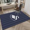 Football Club Emblem Printed Area Rug for Office, Chair Rug, Decorative Carpet Floor Mat, Large Size Fan gifts Christmas gifts