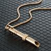 Turn the Beads to Adjust Breathing Meditation Mindfulness Whistle Pendant Necklace Jewelry